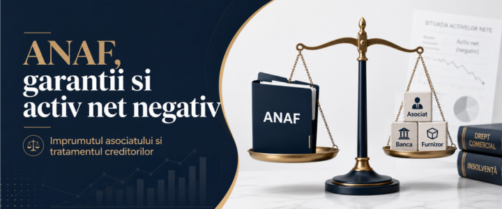 Activ net negativ si imprumut asociat: este ANAF favorizat fata de ceilalti creditori?